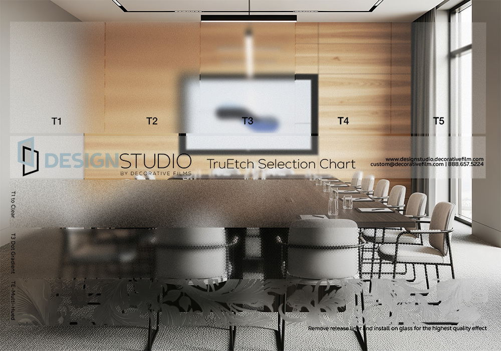 TruEtch Selection Chart
